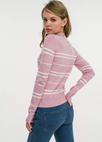 Світло-рожевий демісезонний светр джемпер befree