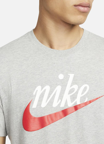 Сіра футболка dz3279-063 Nike Sportswear