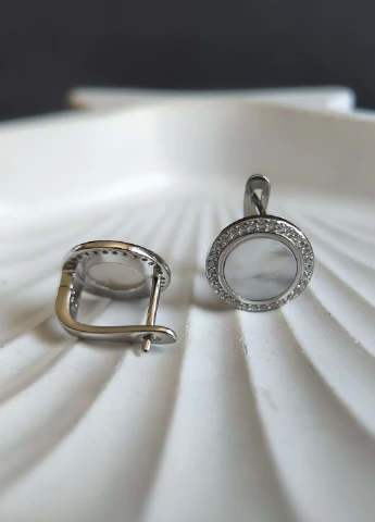 Сережки Silver Flame (350941321)