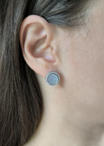 Сережки Silver Flame (350941321)