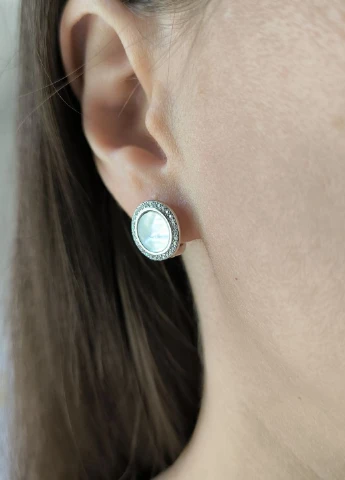 Сережки Silver Flame (350941321)