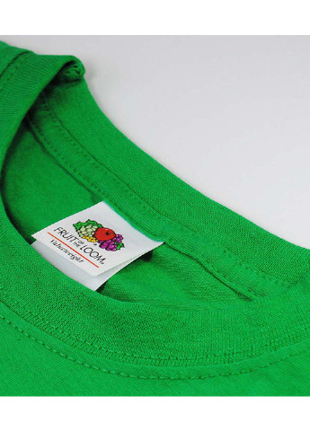 Зеленая футболка Fruit of the Loom ValueWeight
