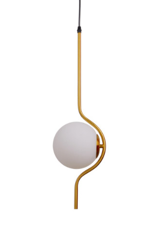 Сучасна люстра підвіс на 1 лампочку BR-01 472S/1 E27 AB Brille (242035838)