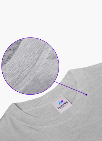 Світло-сіра демісезонна футболка дитяча фортнайт (fortnite) (9224-1190) MobiPrint