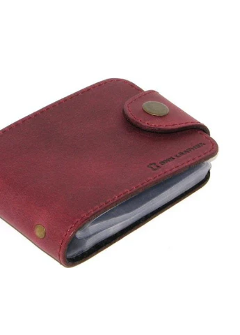 Визитница DNK Cards-H col.L бордовая DNK Leather (253933403)