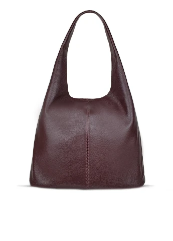 Сумка на плече жіноча шкіряна бордова 31*27*13 Fashion (251853918)