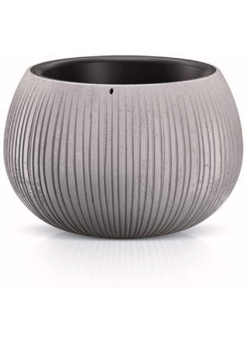 Горшок для цветов Beton Bowl с вкладышем Н-19.5 см бетон (65919-422) Prosperplast (218988424)