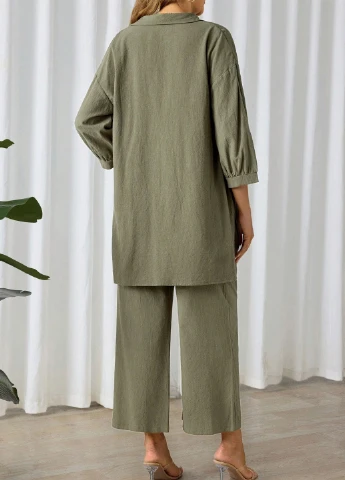 Костюм для беременных (рубашка, брюки) SHEIN (325264006)