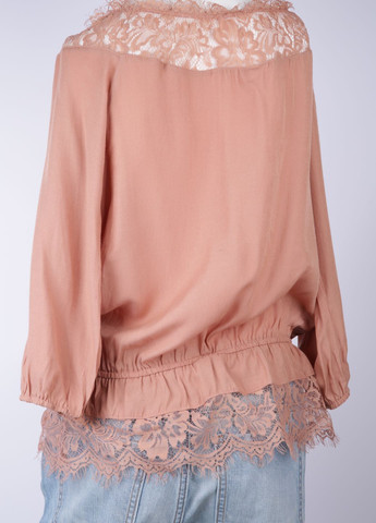 Персиковая демисезонная блуза Asos