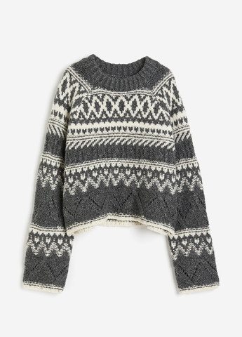 Сірий зимовий джемпер джемпер H&M