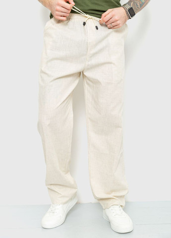 Песочные кэжуал летние прямые брюки Ager