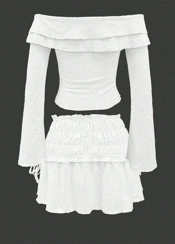 Костюм (блуза, спідниця) SHEIN (365782113)