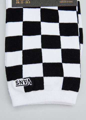 Чёрно-белых носки Vans клетка (330382956)