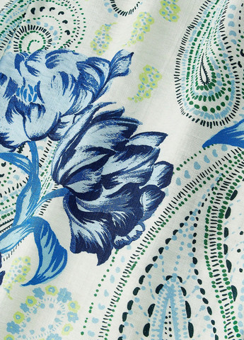 Комбинезон SHEIN комбинезон-брюки цветочный белый кэжуал вискоза