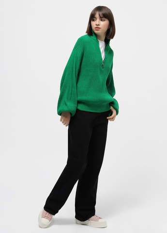 Зеленый демисезонный кофта Trend Alacati Stili