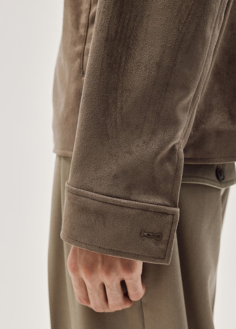 Коричневая демисезонная куртка H&M