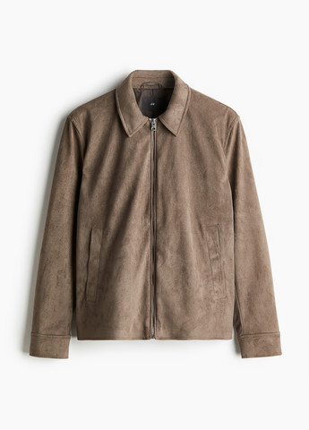 Коричневая демисезонная куртка H&M