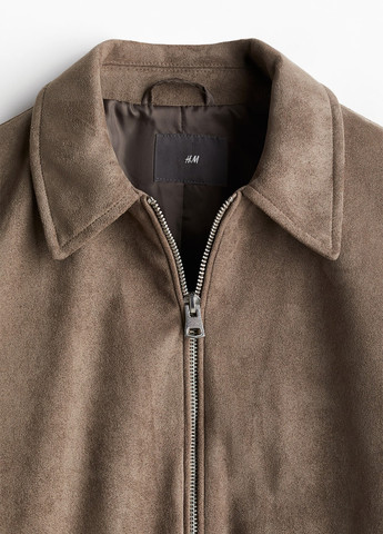 Коричневая демисезонная куртка H&M