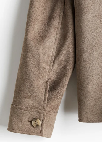 Коричневая демисезонная куртка H&M