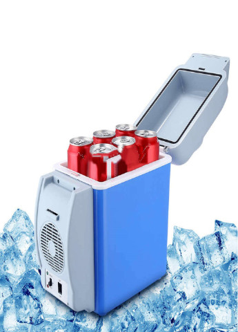 Портативний автохолодильник холодильник від прикурювача Cooling Warm з функцією підігріву на 7.5 л (65213320) Francesco Marconi (215796286)