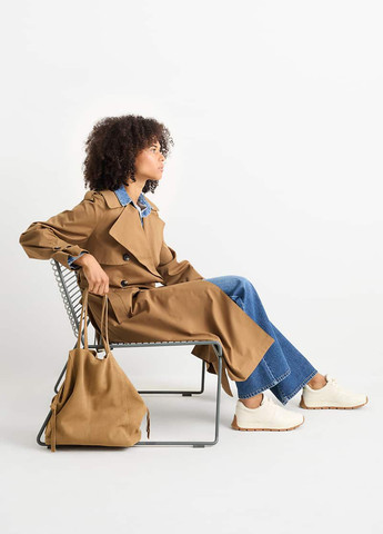 Плащ C&A тренчкот на гудзиках демісезон (367803999)