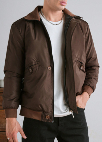 Бомбер SHEIN пілот (авіатор) на гудзиках, на блискавці (342063869)