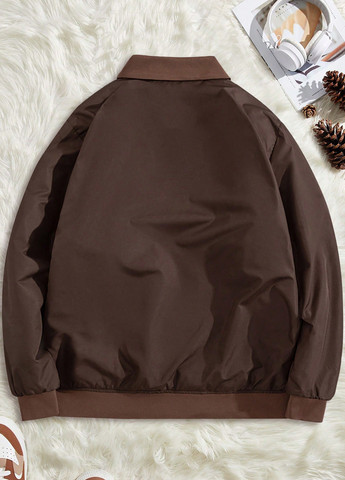 Бомбер SHEIN пілот (авіатор) на гудзиках, на блискавці (342063869)