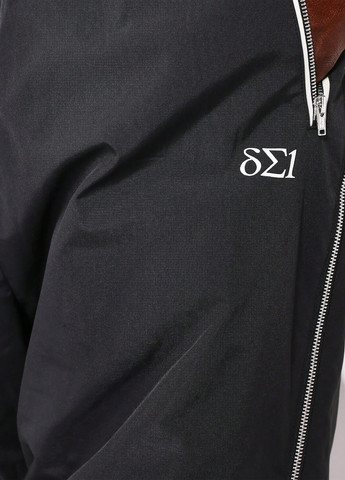 Черные спортивные демисезонные палаццо брюки SHEIN