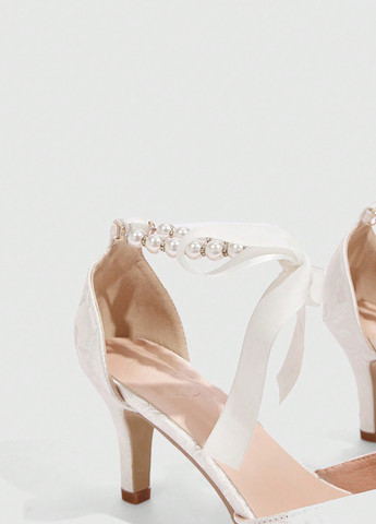 SHEIN Туфли д'орсей молочный з искусственная кожа, текстиль, китай — лето (341250550)