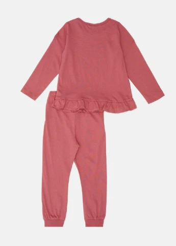 Рожевий демісезонний комплект (світшот, брюки) H&M