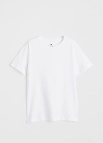 Біла літня футболка для хлопчика H&M