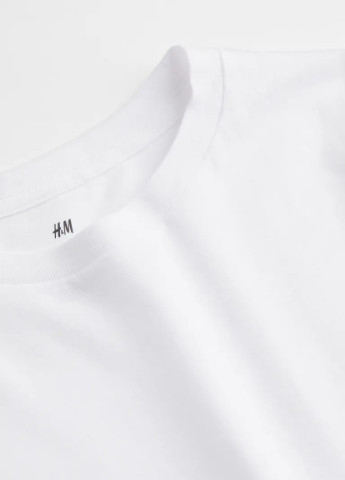 Біла літня футболка для хлопчика H&M