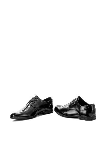 Черные кэжуал напівчеревики Ottimo на шнурках