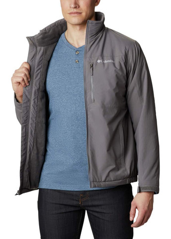 Сіра демісезонна куртка Columbia