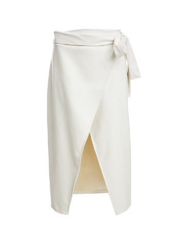 Белая кэжуал юбка DeFacto на запах