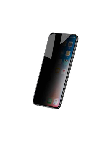 Защитное стекло для iPhone Xr/11 Анти-шпион 2D полноэкранное черная рамка Black CAA (220511200)