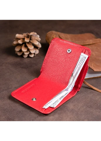 Жіночий шкіряний гаманець 9,5х9х1 см st leather (229459279)