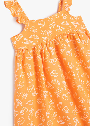 Оранжевое платье KOTON (329698420)