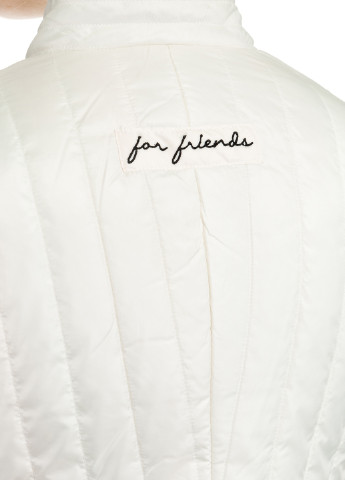 Молочна демісезонна куртка For Friends