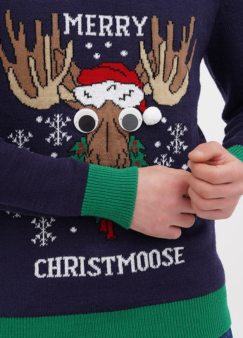 Темно-синій зимовий джемпер джемпер H&M