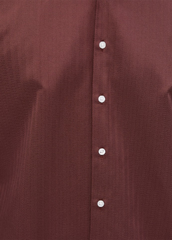 Бордовая классическая рубашка KOTON