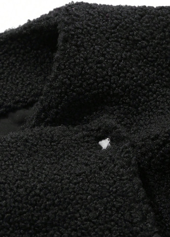 Черная демисезонная куртка SHEIN