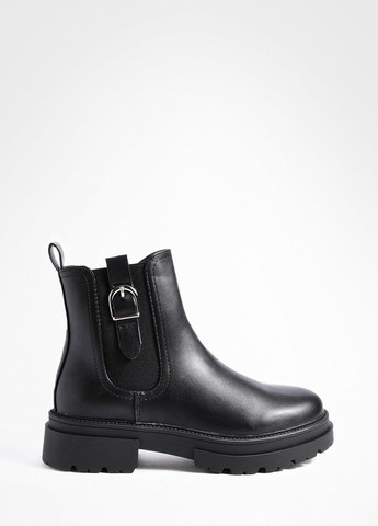 Осенние ботинки челси Boohoo с пряжкой из искусственной кожи