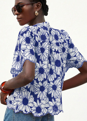 Белая блуза SHEIN