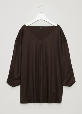 Темно-лиловая летняя блуза Cos