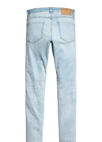Голубые джинси,блакитний, H&M