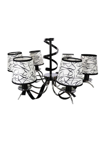 Люстра потолочная подвесная на 6 лампочек 6503/6 Черный 50х65х65 см. Sunnysky (253122269)