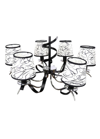 Люстра потолочная подвесная на 6 лампочек 6503/6 Черный 50х65х65 см. Sunnysky (253122269)