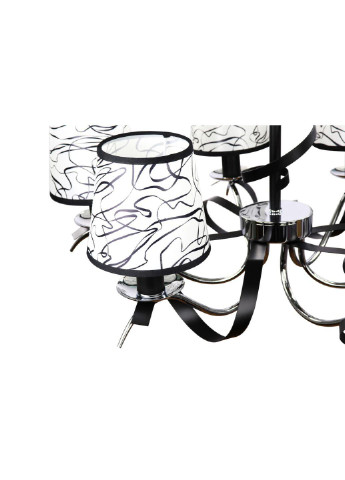 Люстра потолочная подвесная на 6 лампочек 6503/6 Черный 50х65х65 см. Sunnysky (253122269)