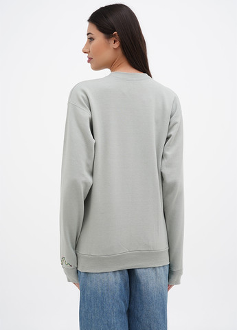 Оливковый свитшот Hanes однотонный стразы (305788365)